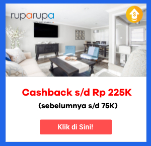 Ruparupa +Cashback s/d Rp 225K