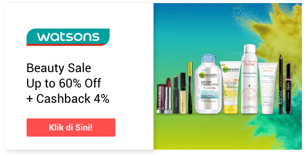 Watsons Beauty Sale Up to 60% Off