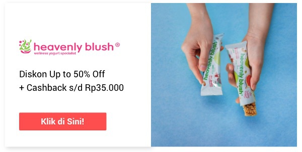 Heavenly Blush Diskon Up to 50% Off