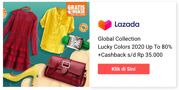 Global Collection Lazada Lucky Colors 2020 Up To 80%