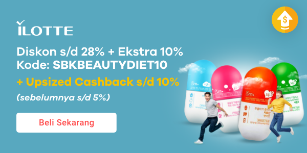 K-Beauty diskon 28% + ekstra 10%