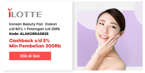 iOTTE Korean Beauty Fair diskon s/d 80%