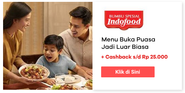 Bumbu Spesial Indofood + Cashback s/d Rp 25.000