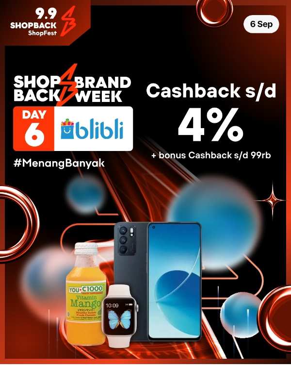 Blibli ShopBack Brand Week