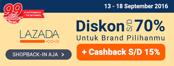 Promo Lazada - Brand Bazaar - Diskon S/D 70% OFF
