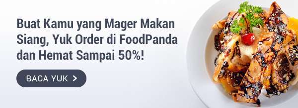 Diskon Foodpanda 50%