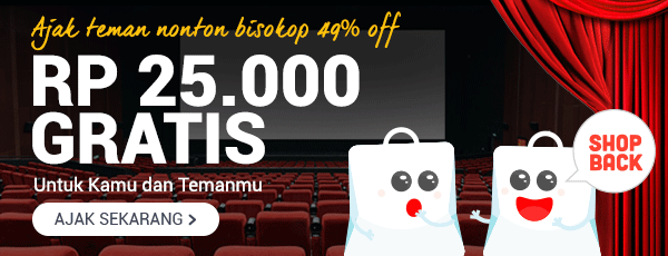 Promo Ajak Teman - Ajak Teman, Dapatkan Rp 25.000