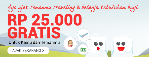 Promo Ajak Teman - Ajak Teman, Dapatkan Rp 25.000