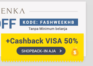 Dapatkan Cashback 50% dengan Kartu VISA saat Belanja di Hijabenka