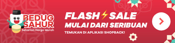 Flash Sale Khusus di Aplikasi ShopBack