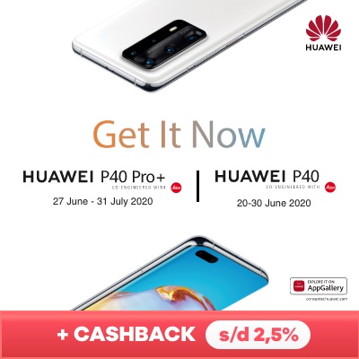 Get it Now! Huawei P40+ Pro & P40