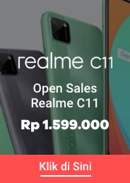 Realme Open Sales Realme C11 Rp 1.599.000