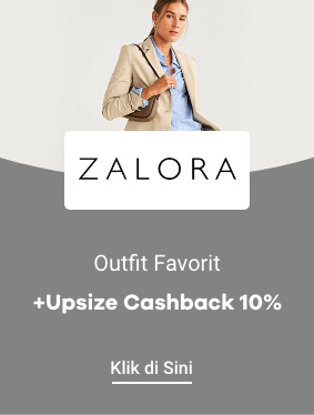Outfit Favorit + Upsize Cashback 10%