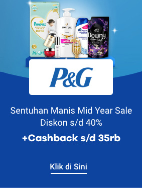 P&G Sentuhan Manis Mid Year Sale Diskon s/d 40% + Cashback s/d 35rb