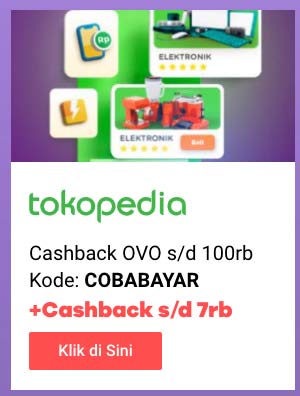 Bayar BPJS Sampai Listrik Cashback OVO s/d 100rb Kode: COBABAYAR + Cashback s/d 7rb