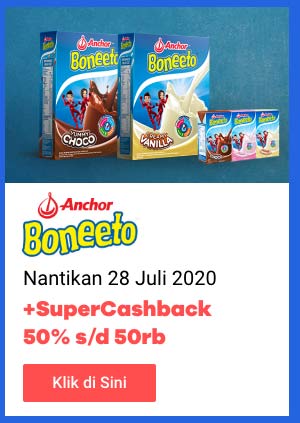 Tumbuh cepat dengan Boneeto + SuperCashback 50% s/d 50rb