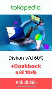 Monday Electro Deals | Diskon s/d 60% + Cashback OVO s/d 250rb + Cashback s/d 10rb