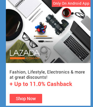 Lazada Fashion, Lifestyle, Electronics & more at great discounts! Only On App + Up to 11.0% Cashback