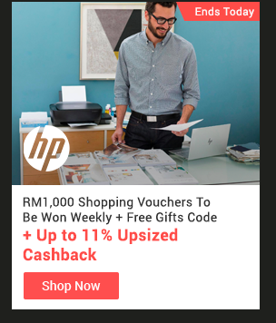 HP + Up to 11% Upsized Cashback