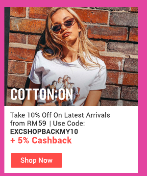 Cotton On + 5 Upsized Cashback