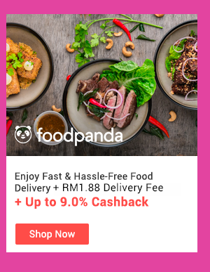 Foodpanda + Up to 9% Cashback