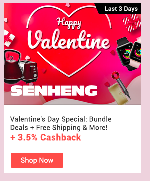 Senheng + 3.5% Cashback