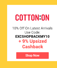 Cotton On + 9% Upsized Cashabck 