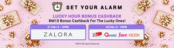 Lucky Hour Bonus Cashback 