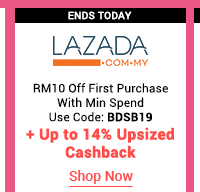 lazada + Up to 14% cashback 