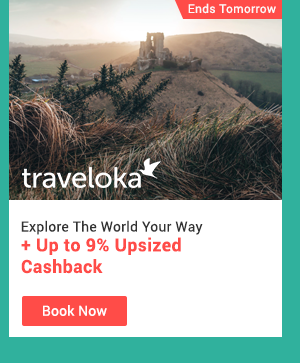 Traveloka + Up to 9% cashback 