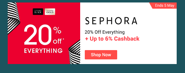 Sephora Black & Gold Member Sale