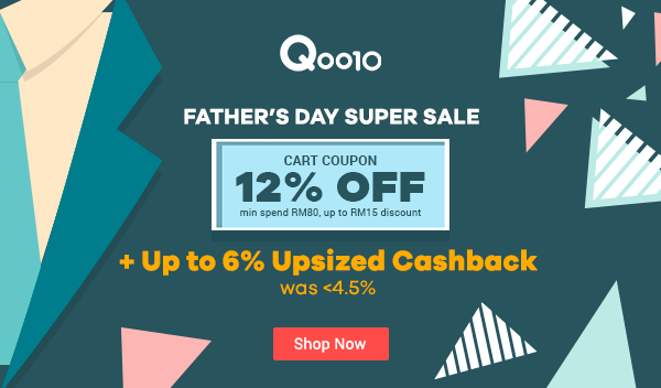 Qoo10 Father's day